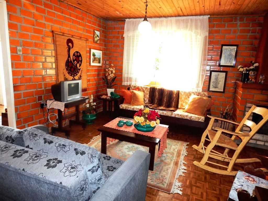 Chale Charme Gramado Villa Bagian luar foto